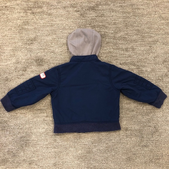 Toddler Jacket with Hood - Toddler Coat - Auto / Car Theme - Size 2T - Old Navy - Picture 4 of 7